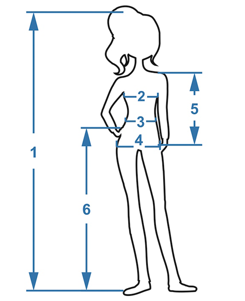 Таблица размеров для Жилет пуховый Chamonix Light Vest